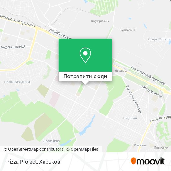 Карта Pizza Project