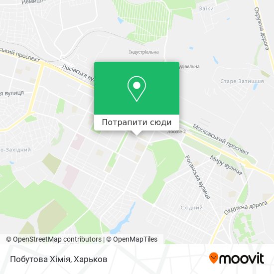 Карта Побутова Хімія