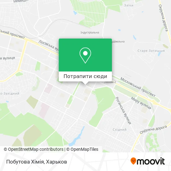 Карта Побутова Хімія