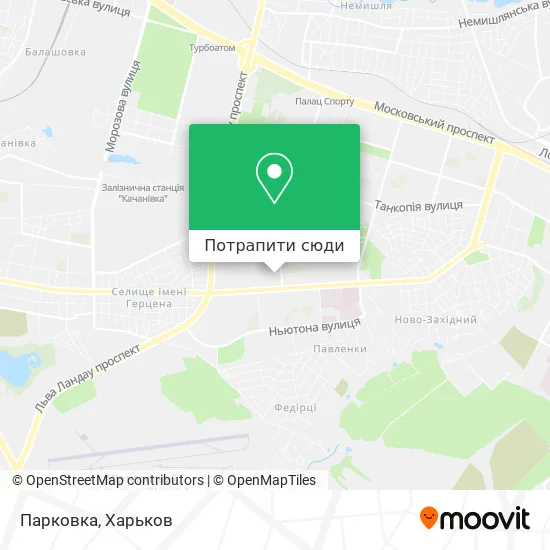 Карта Парковка