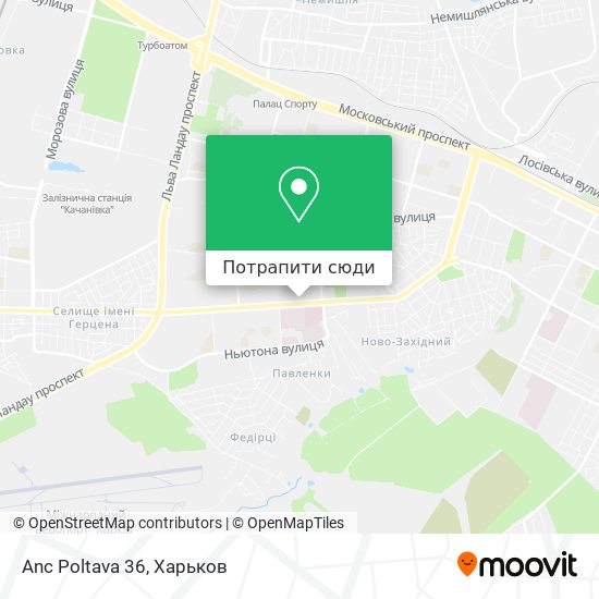 Карта Anc Poltava 36