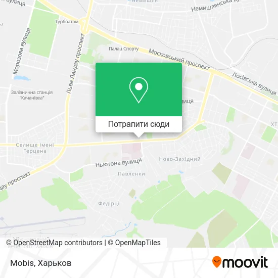 Карта Mobis