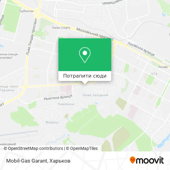 Карта Mobil-Gas Garant