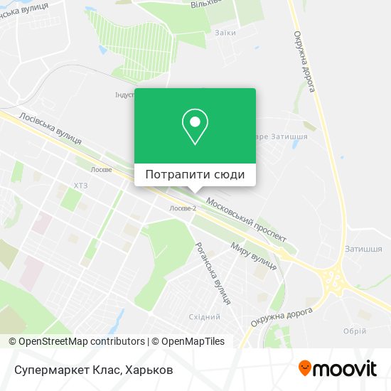 Карта Супермаркет Клас