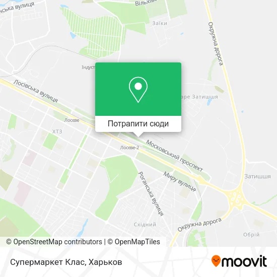 Карта Супермаркет Клас