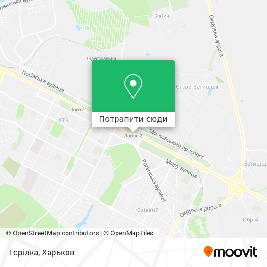 Карта Горілка