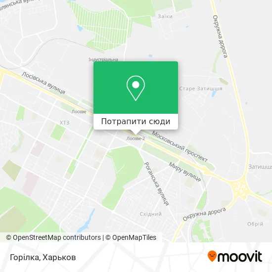 Карта Горілка