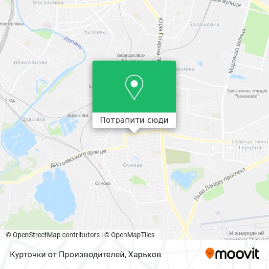 Карта Курточки от Производителей
