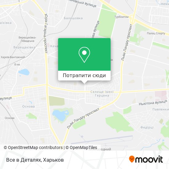 Карта Все в Деталях