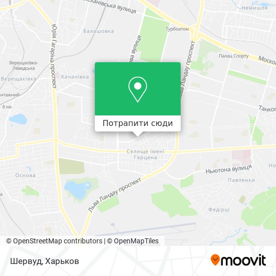 Карта Шервуд