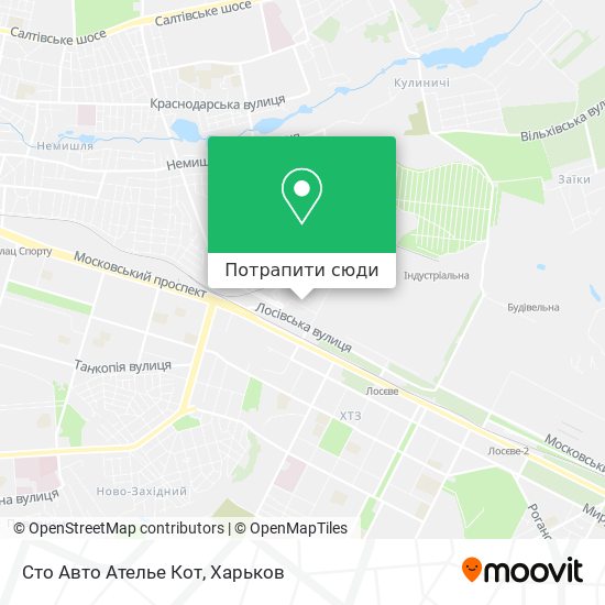 Карта Сто Авто Ателье Кот