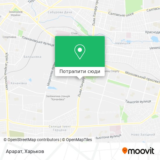 Карта Арарат
