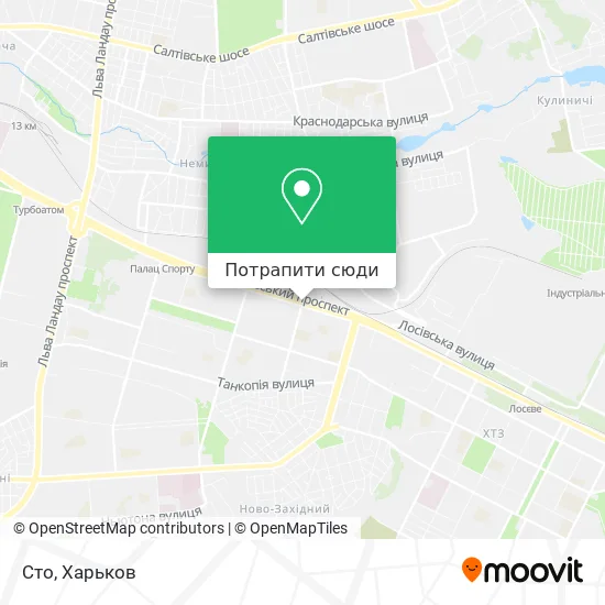Карта Сто