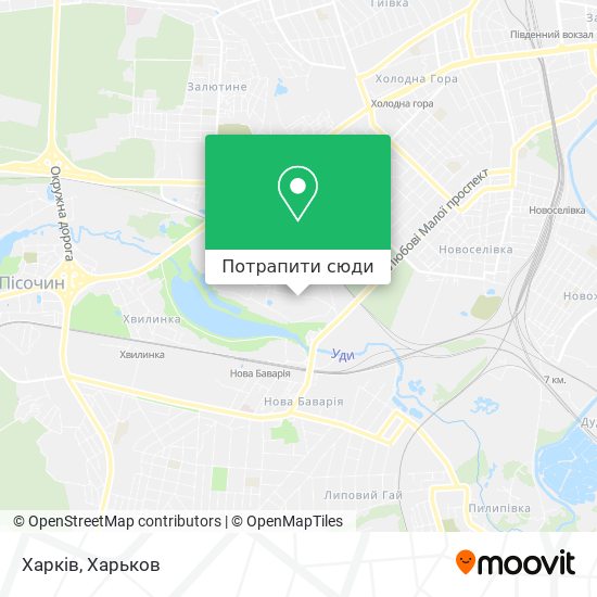 Карта Харків