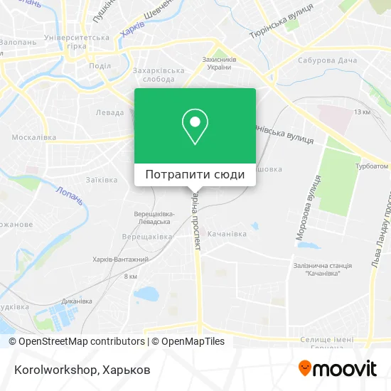 Карта Korolworkshop