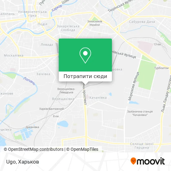 Карта Ugo