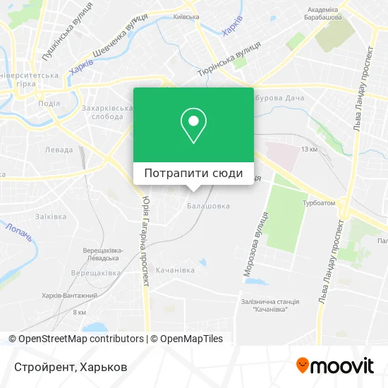 Карта Стройрент