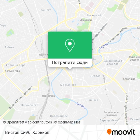 Карта Виставка-96