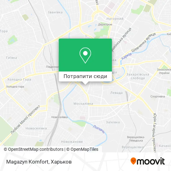 Карта Magazyn Komfort