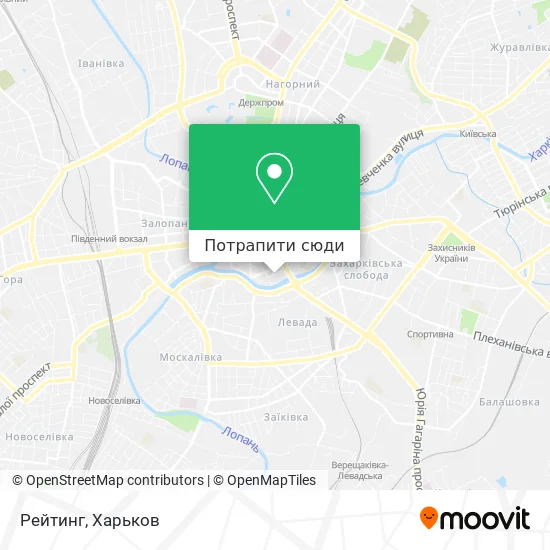 Карта Рейтинг