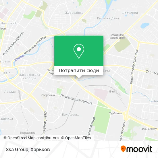 Карта Ssa Group