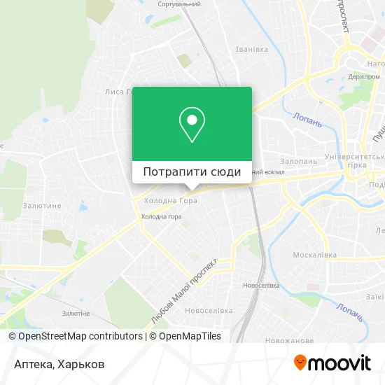 Карта Аптека