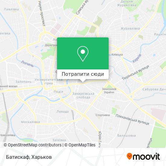 Карта Батискаф