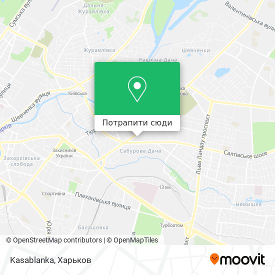 Карта Kasablanka