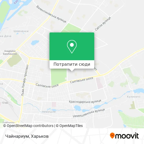 Карта Чайнариум