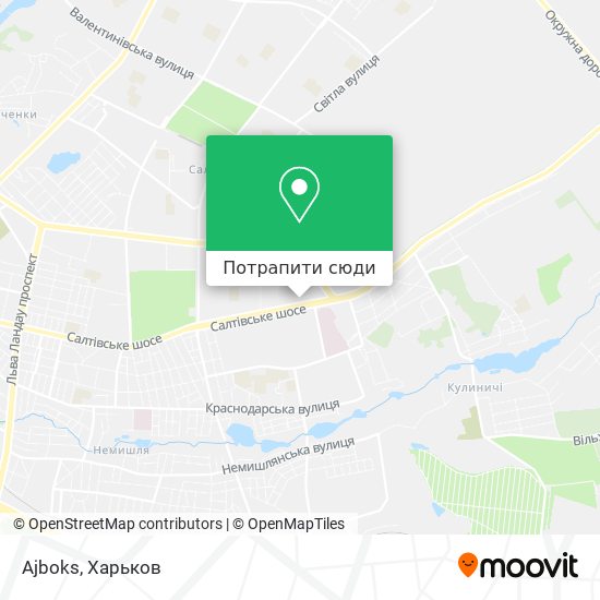 Карта Ajboks
