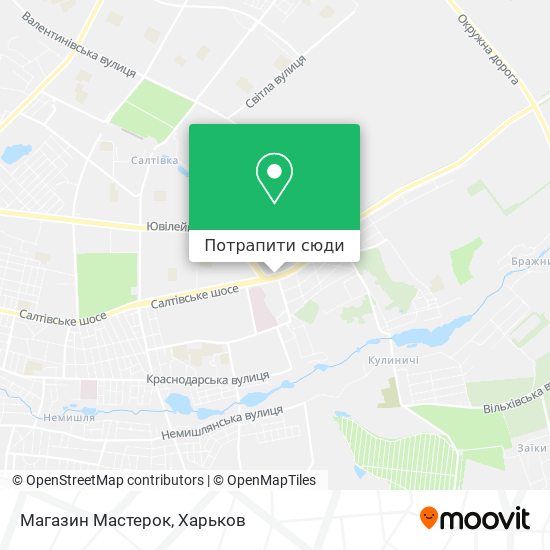Карта Магазин Мастерок