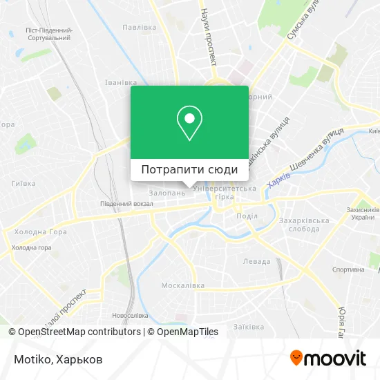 Карта Motiko