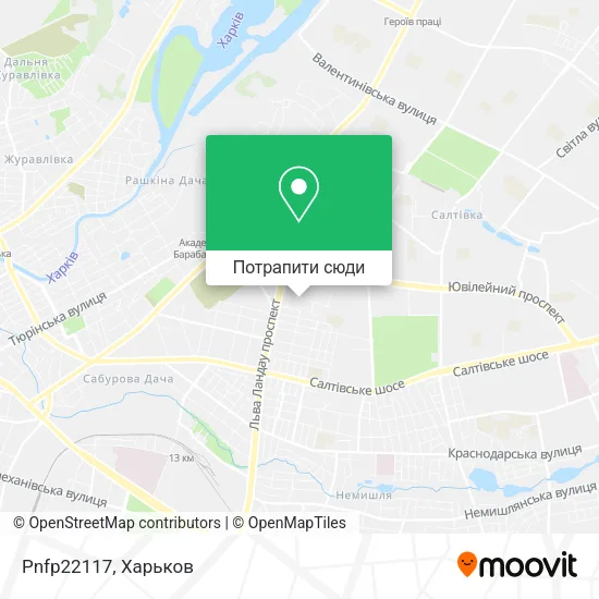 Карта Pnfp22117