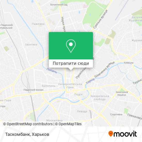 Карта Таскомбанк