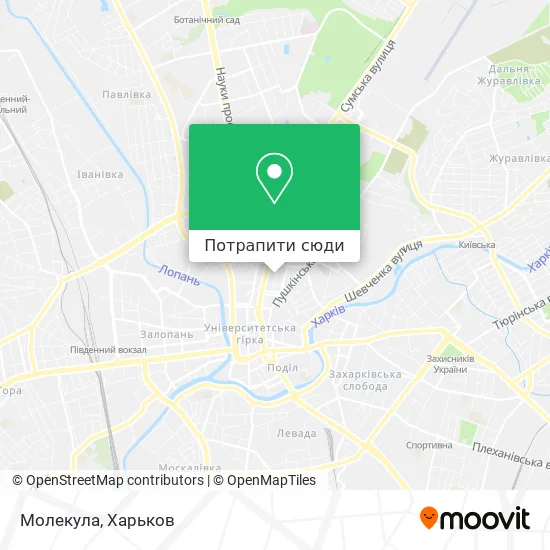 Карта Молекула