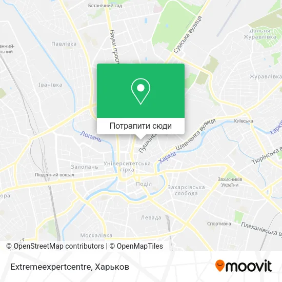 Карта Extremeexpertcentre