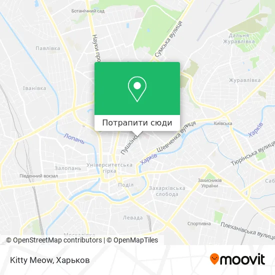 Карта Kitty Meow