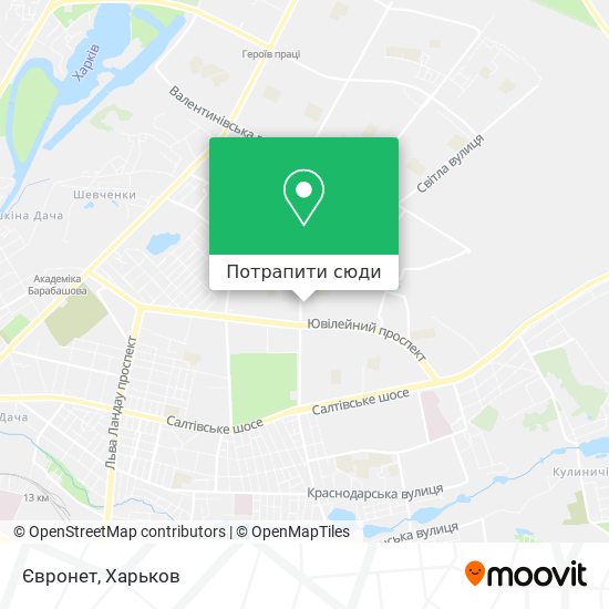 Карта Євронет