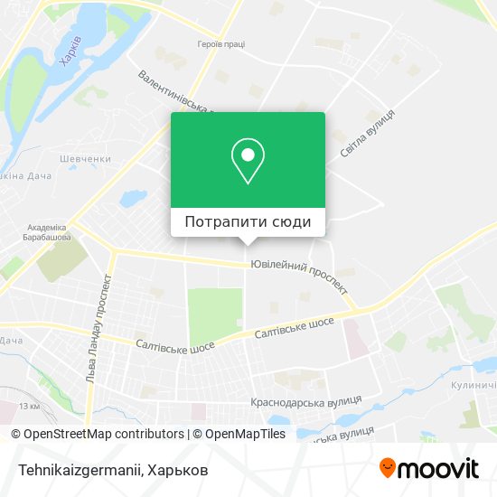 Карта Tehnikaizgermanii