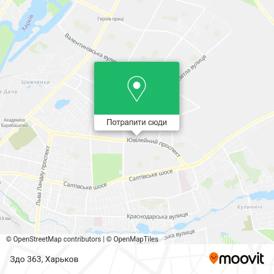 Карта Здо 363