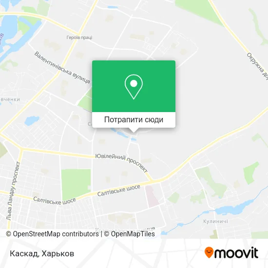 Карта Каскад