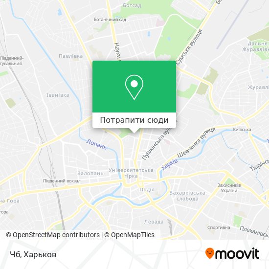 Карта Чб