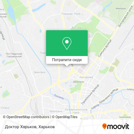 Карта Доктор Харьков