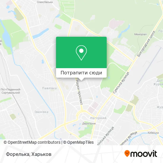 Карта Форелька