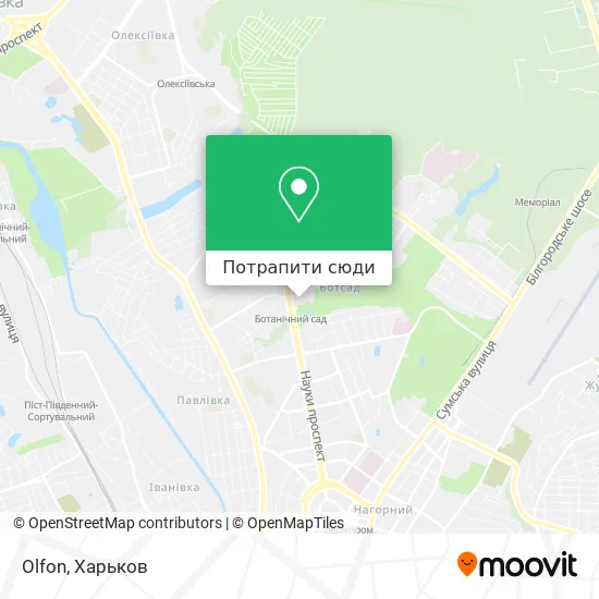 Карта Olfon