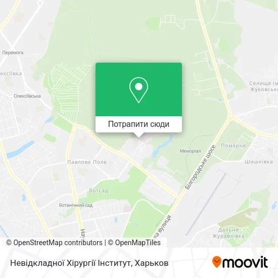 Карта Невідкладної Хірургії Інститут