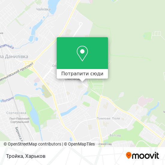 Карта Тройка