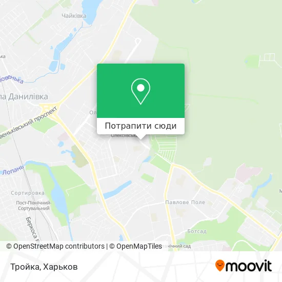 Карта Тройка
