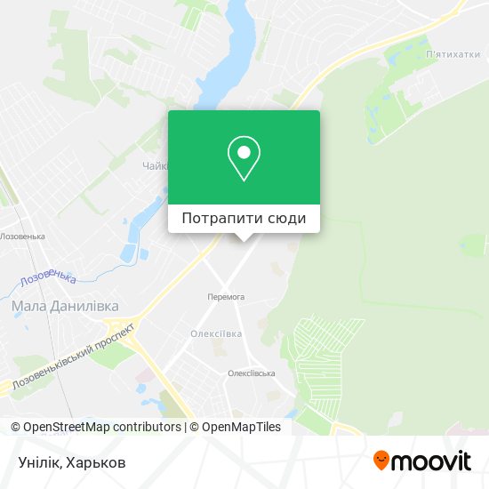Карта Унілік