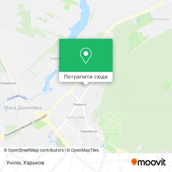 Карта Унілік